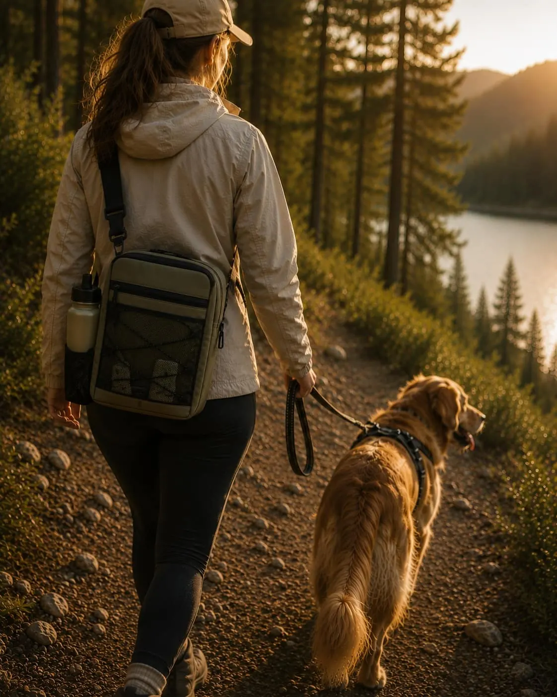 Lightweight Dog Walking Bag